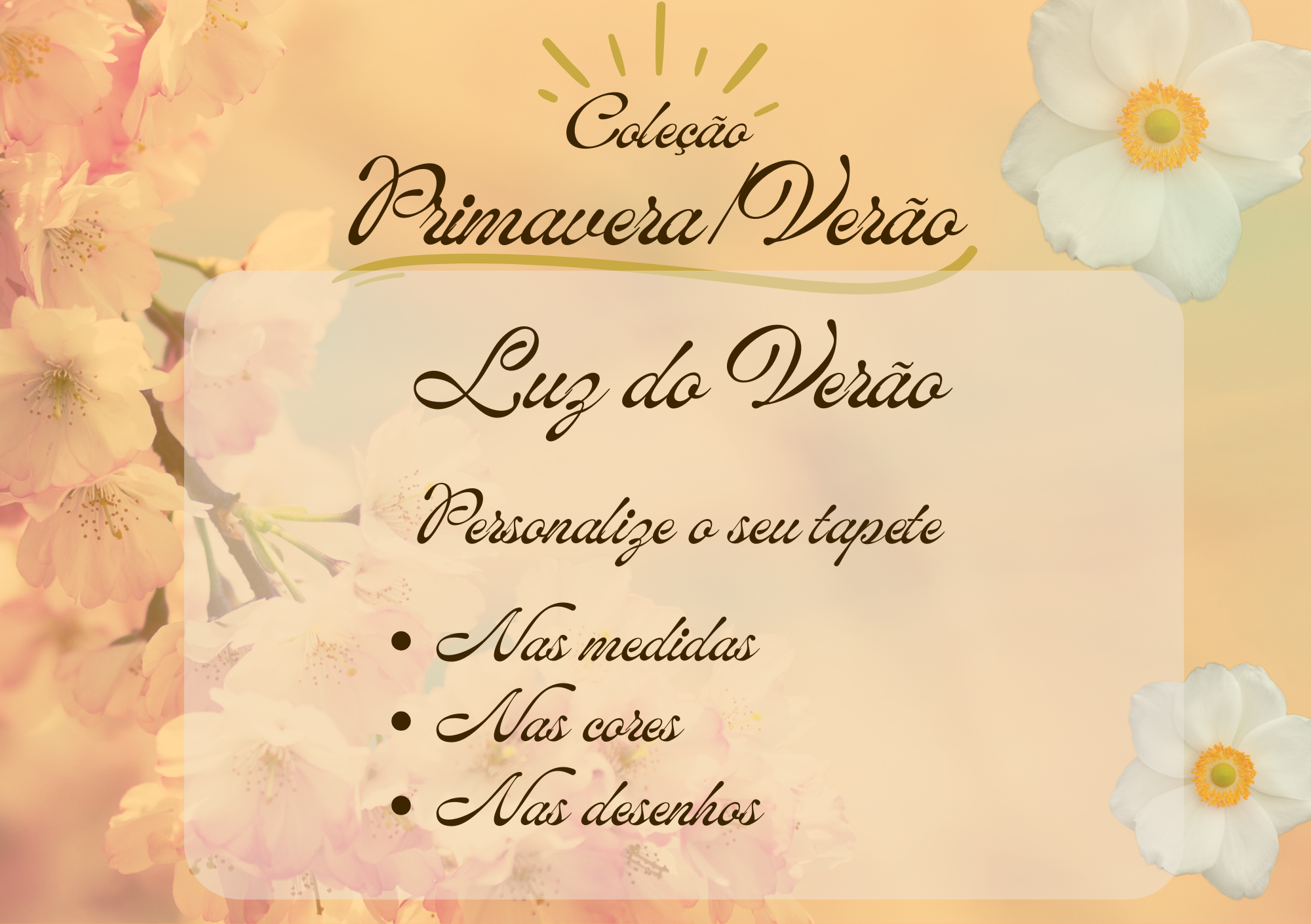 Personalize o seu tapete de Arraiolos